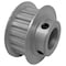 B&B Manufacturing 18XL037-6FA6, Timing Pulley, Aluminum, Clear Anodized 18XL037-6FA6 - alternate 1